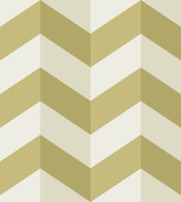 Illusion Chevron Wallpaper by Ohpopsi Olive Twist