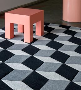Layered Illusion rug Monochrome ILLMO180270 Monochrome