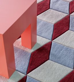 Layered Illusion rug Mulberry Sky ILLMS180270 Mulberry Sky
