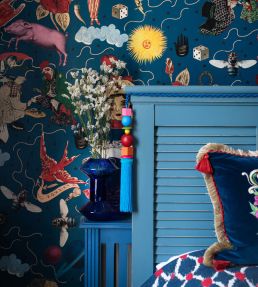 Illusionary Daytime Wallpaper by MINDTHEGAP Blue