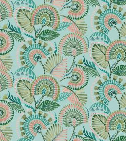 Imara Fabric by Arley House Aqua