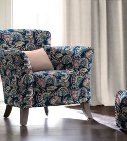 Imara Fabric by Arley House Midnight