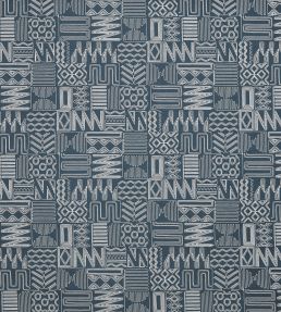 Imara Fabric by Prestigious Textiles Indigo