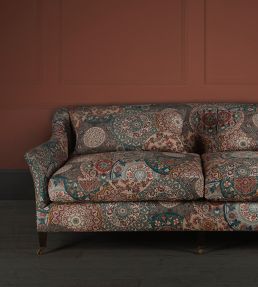 Imari Fabric by GP & J Baker Red/Indigo