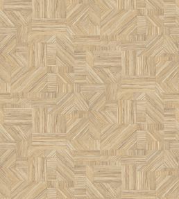 Imbrication Wallpaper by Casamance Paille