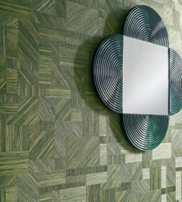 Imbrication Wallpaper by Casamance Ebene