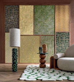 Ocotea Wallpaper by Casamance Ocre