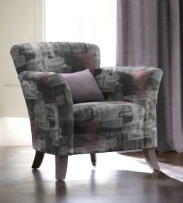 Impasto Fabric by Arley House Ash