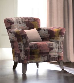 Impasto Fabric by Arley House Damson