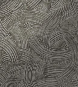 Impasto Wallpaper by Arte Gunmetal