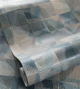 Impatto Wallpaper by Clarke & Clarke Mineral/Blush