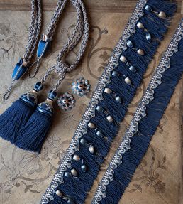 Imperiale Bullion Beaded Fringe Trimming by Houles Fresco