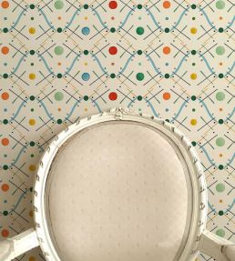 Improvisation number 1 Wallpaper by Ottoline Blue