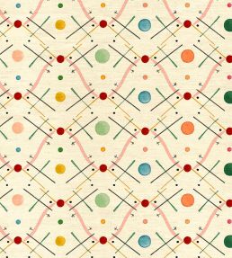 Improvisation number 1 Fabric by Ottoline Pink