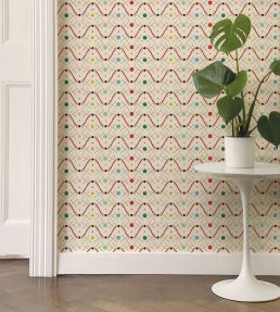 Improvisation number 1 Wallpaper by Ottoline Red