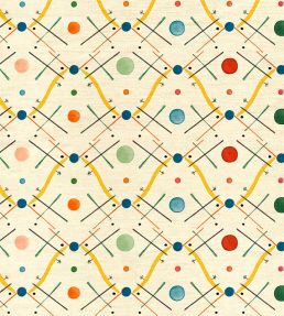 Improvisation number 1 Fabric by Ottoline Yellow