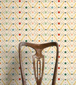 Improvisation number 1 Wallpaper by Ottoline Yellow