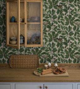 In The Oak Wallpaper by Borastapeter Neutral