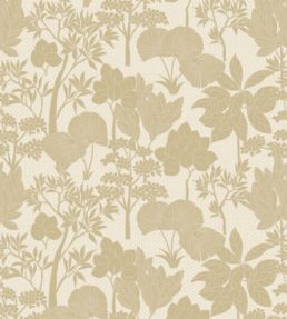 Inara Wallpaper by Casamance Amande/Dore