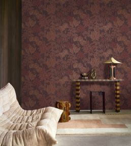 Inara Wallpaper by Casamance Sable
