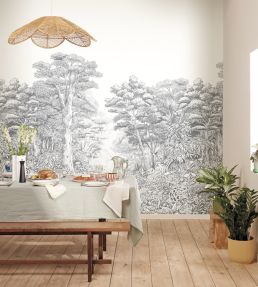 Inaya Mural by Caselio Noir Et Blanc