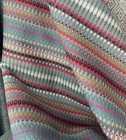 Inca Fabric by Ian Sanderson Rosy Grey
