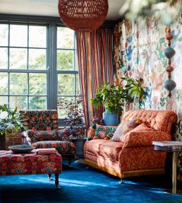 Incantation Wallpaper by MINDTHEGAP Taupe Green