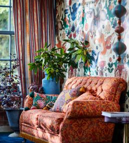 Incantation Wallpaper by MINDTHEGAP Taupe Green