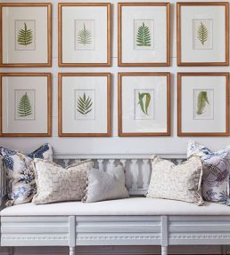 Indian Arbre Fabric by Schumacher Hyacinth