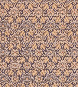 Indian Elephant Wallpaper by Barneby Gates Vintage Blue