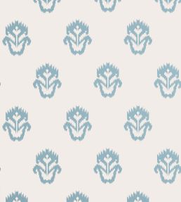 Indian Wells Wallpaper by Thibaut Spa Blue