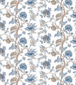 Indienne Wallpaper by Harlequin Indigo/Birch