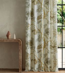 Indienne Fabric by Harlequin Taupe/Ochre