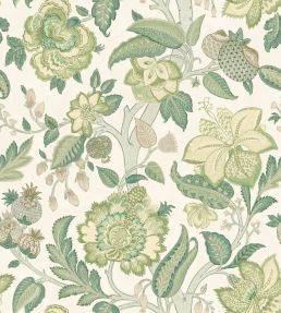 Indienne Tree Wallpaper by George & Minnie Emerald