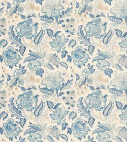 Indienne Tree Fabric by George & Minnie Periwinkle