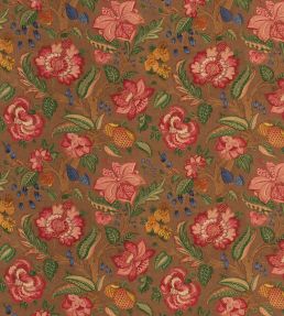 Indienne Tree Fabric by George & Minnie Walnut
