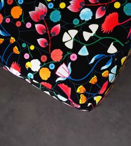 Indienne Vitaminee Fabric by Casal Turquoise