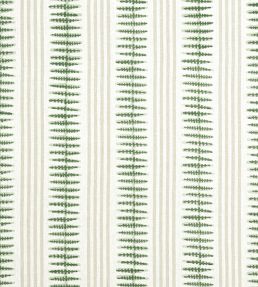 Indo Stripe Fabric by Thibaut Spruce