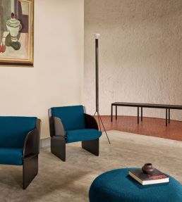 Infinity Boucle Fabric by Zimmer + Rohde Blue