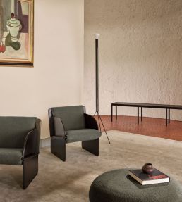 Infinity Boucle Fabric by Zimmer + Rohde Charcoal