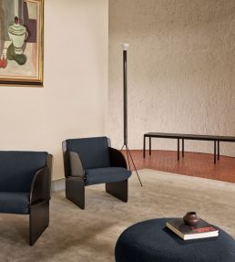 Infinity Boucle Fabric by Zimmer + Rohde Dark Navy