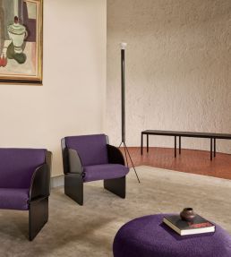 Infinity Boucle Fabric by Zimmer + Rohde Deep Violet