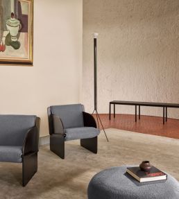 Infinity Boucle Fabric by Zimmer + Rohde Grey