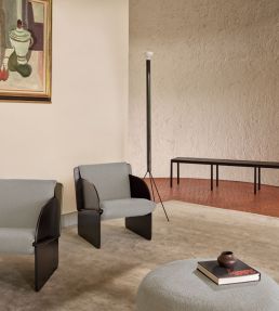 Infinity Boucle Fabric by Zimmer + Rohde Light Grey