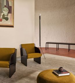 Infinity Boucle Fabric by Zimmer + Rohde Mustard