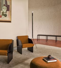 Infinity Boucle Fabric by Zimmer + Rohde Orange