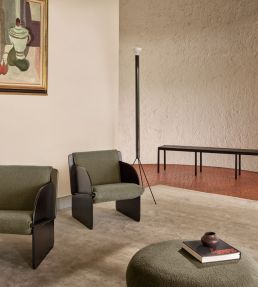 Infinity Boucle Fabric by Zimmer + Rohde Steel Grey