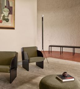 Infinity Boucle Fabric by Zimmer + Rohde Tea Brown