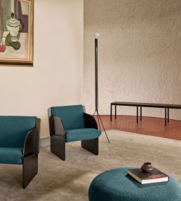 Infinity Boucle Fabric by Zimmer + Rohde Teal
