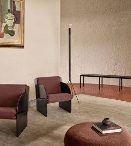 Infinity Boucle Fabric by Zimmer + Rohde Terracotta
